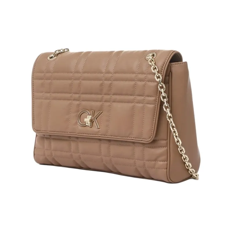 CK/Calvin Klein Recycled Cotton Crossbody Bag Shoulder Bag Women's Brown-2