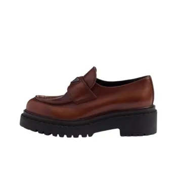 PRADA Loafers 5.5cm Women's Brown