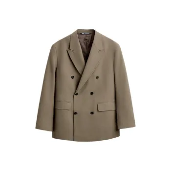 ZARA Business Suit Men's Brown/Dark Taupe