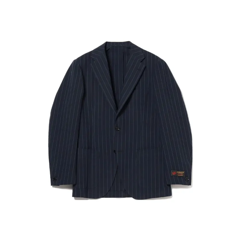 Beams Business Suit Men's Marine Blue-0