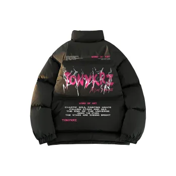 TONYKRZ Down Jacket Unisex Black