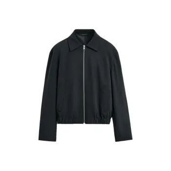 ZARA Jackets & Coats Men's Deep Sea Blue