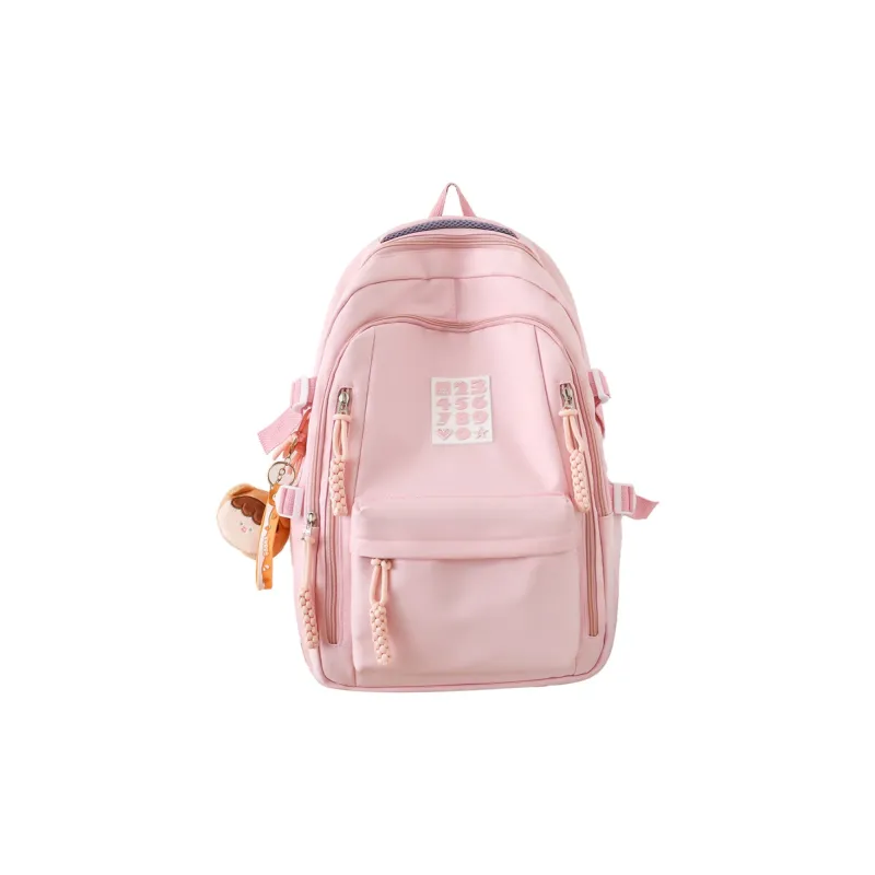 Alcohol Dragon Nylon Backpack Women's Multicolor-14