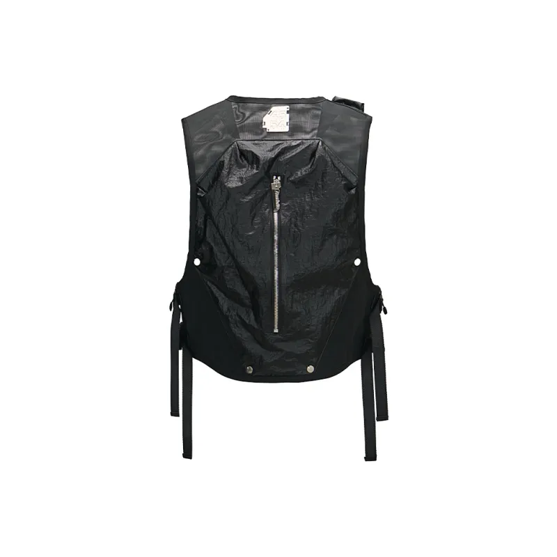 455EMBLE Vests Unisex Black-1
