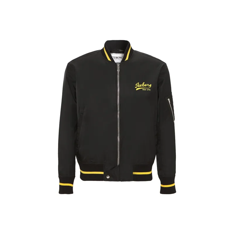 Iceberg Jackets Coats Men's Black-0