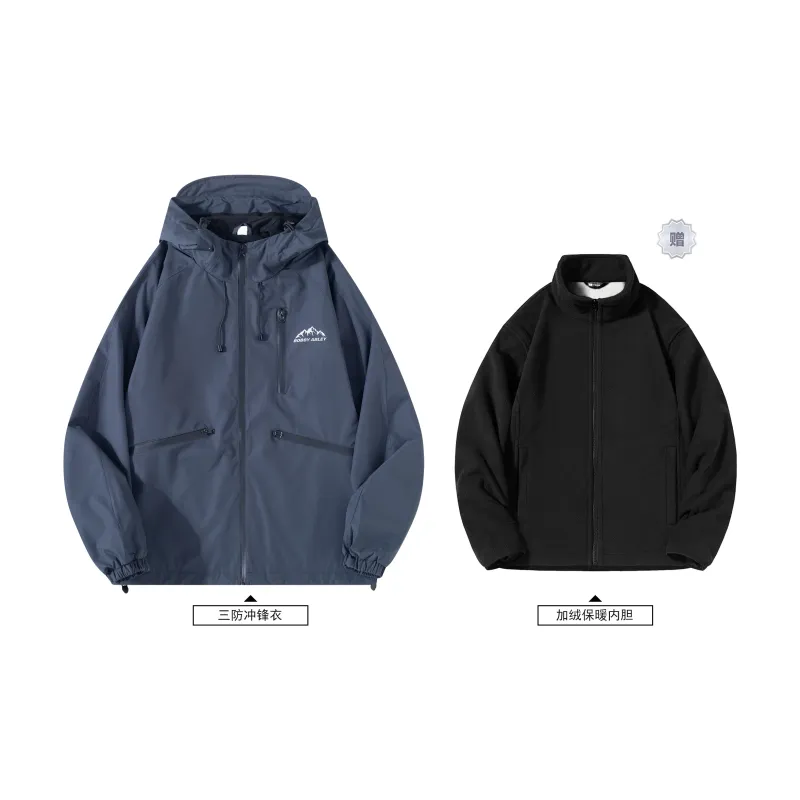 BOBBY ABLEY Windbreaker Jacket Unisex-12
