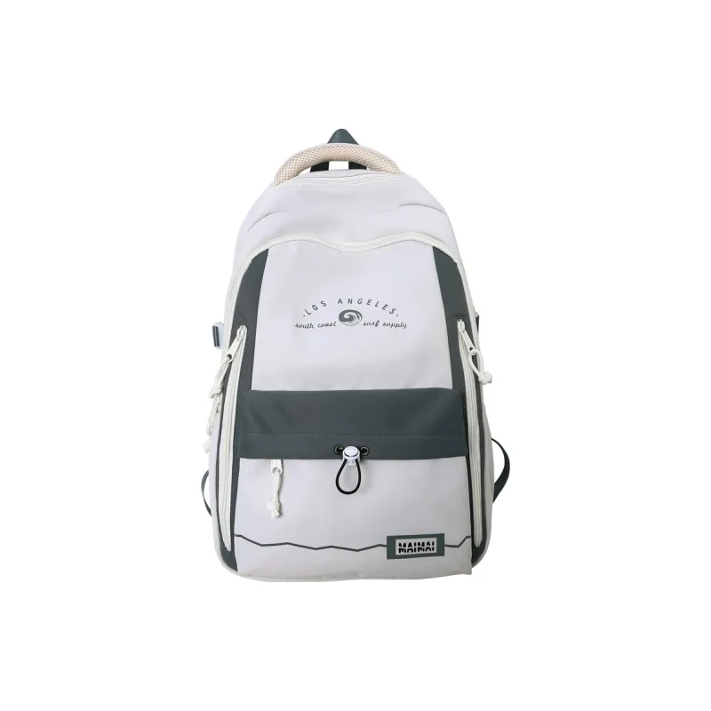 Cwatcun Nylon Backpack Unisex Black/Blue/Brown/Red/Gray/White-10