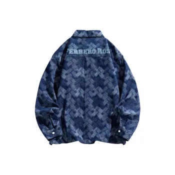 Ferrero Ross Denim Jacket Unisex Navy Blue