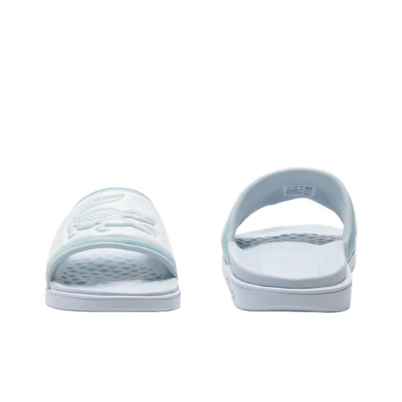 LACOSTE Abrasion Resistant Slide Slippers Women's Light Blue-3