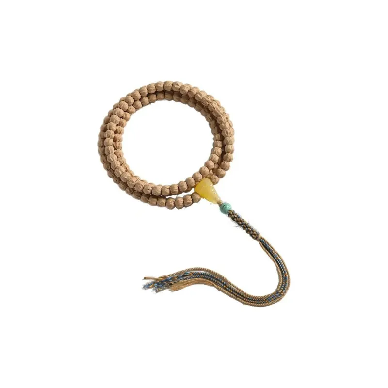 Xifeng Building Cacumen Platycladi Seeds Bracelets Unisex-0