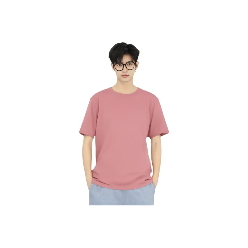 UNIQLO T-Shirt Men's Peach Pink-1