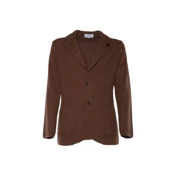 LARDINI Double breasted Cardigan