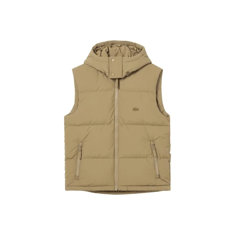 LACOSTE Vests Men SIX/Khaki-0