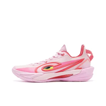 QIAODAN Fang Ci RISE 2.0 Cushioning Coverage Rebound Super Light Breathable Low Top Basketball Shoes Men's Pink