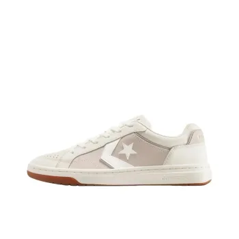 Converse Pro Blaze Classic Anti Slip Wear Resistant Low Top Skateboard Shoes Unisex Beige