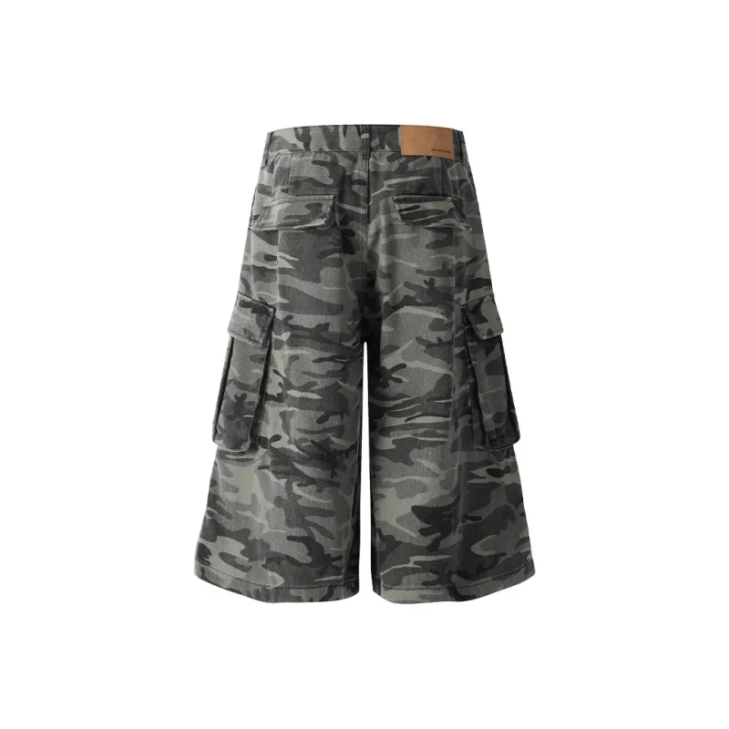STRUCKCOOL Cargo Shorts Unisex Camouflage-2