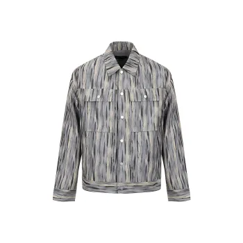 URBAN REVIVO Jackets Men Light Gray