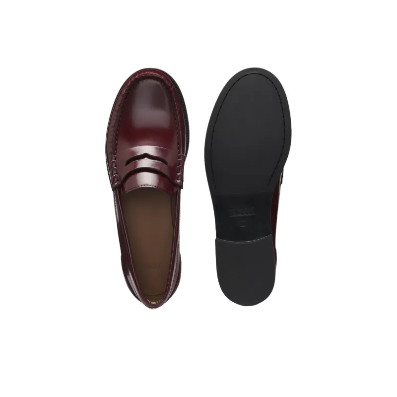 HUGO BOSS Casual Single Shoes Women's Dark Red-4