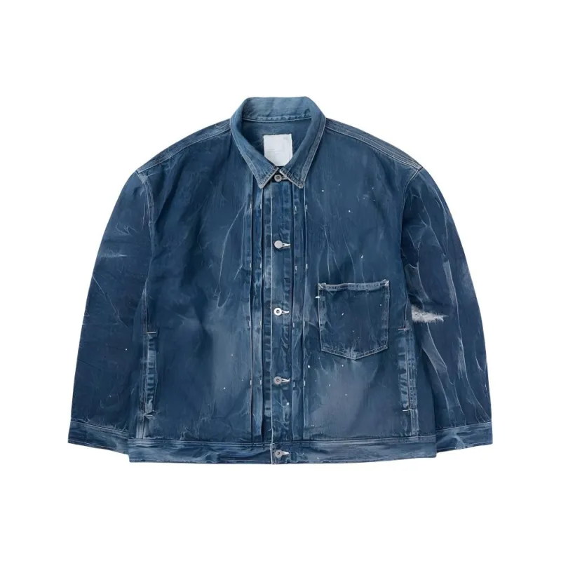 MADNESS Denim Jacket Men's Indigo-0