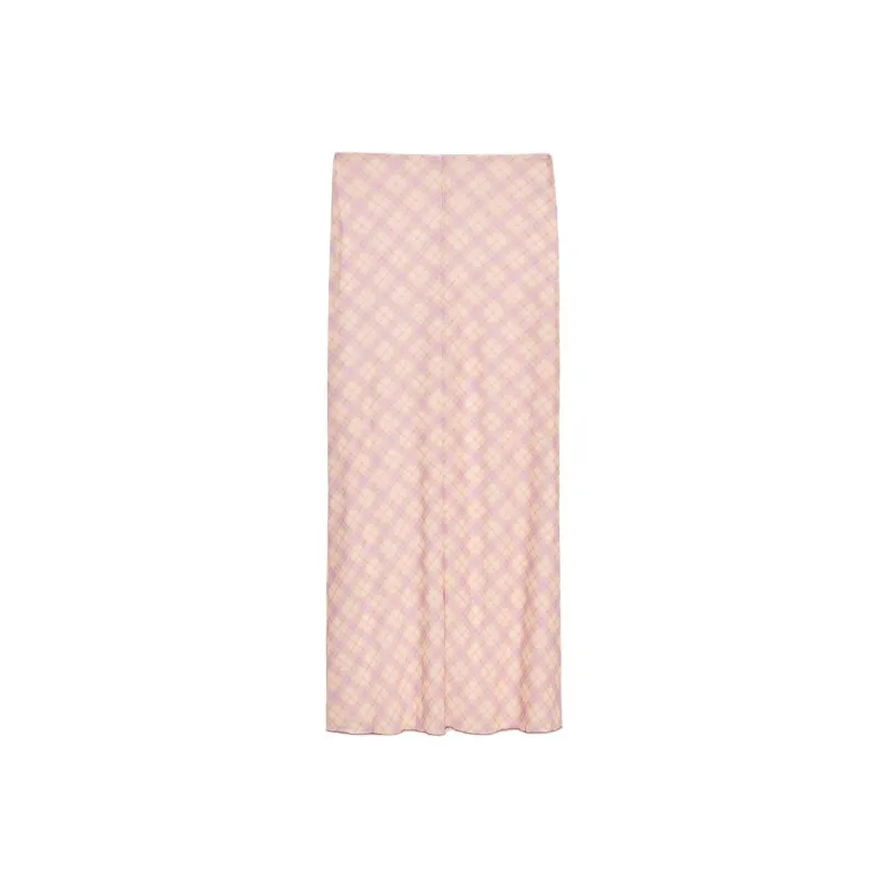 ZARA Casual Long Skirt Women's Yellow-1