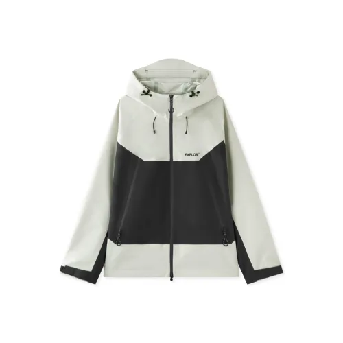 SEM/R Waterproof, Windproof, Breathable, Abrasion Resistant, Water Repellent Windbreaker Jacket Unisex