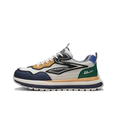 Warrior Abrasion Resistant Coverage Lightweight Low Top Casual Shoes Men's Beige Black Dark Blue Green