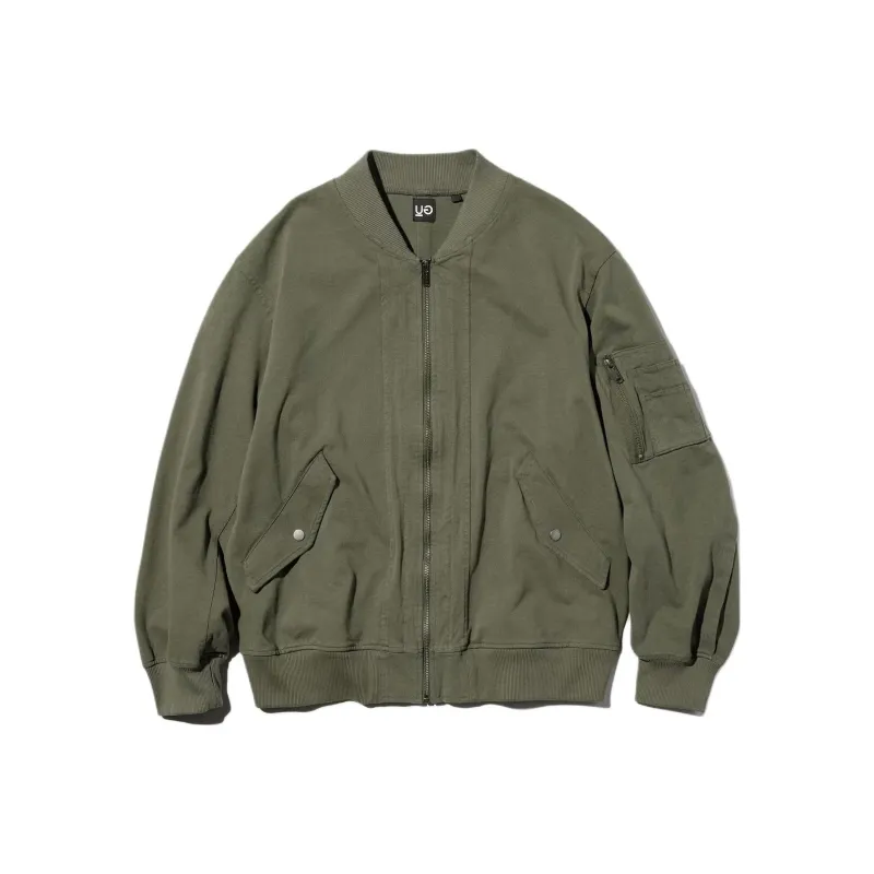 Undercover X GU Jackets Unisex Olive Green-0