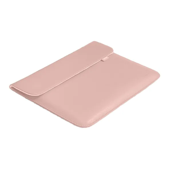 Techson PU Laptop Bag Unisex Forest Ink Green/Midsummer Pink/Khaki-1