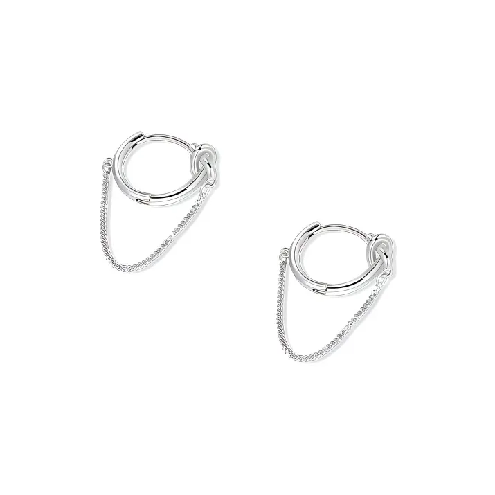 KEMLAIDA 999 Fine Silver Earrings Women's-1