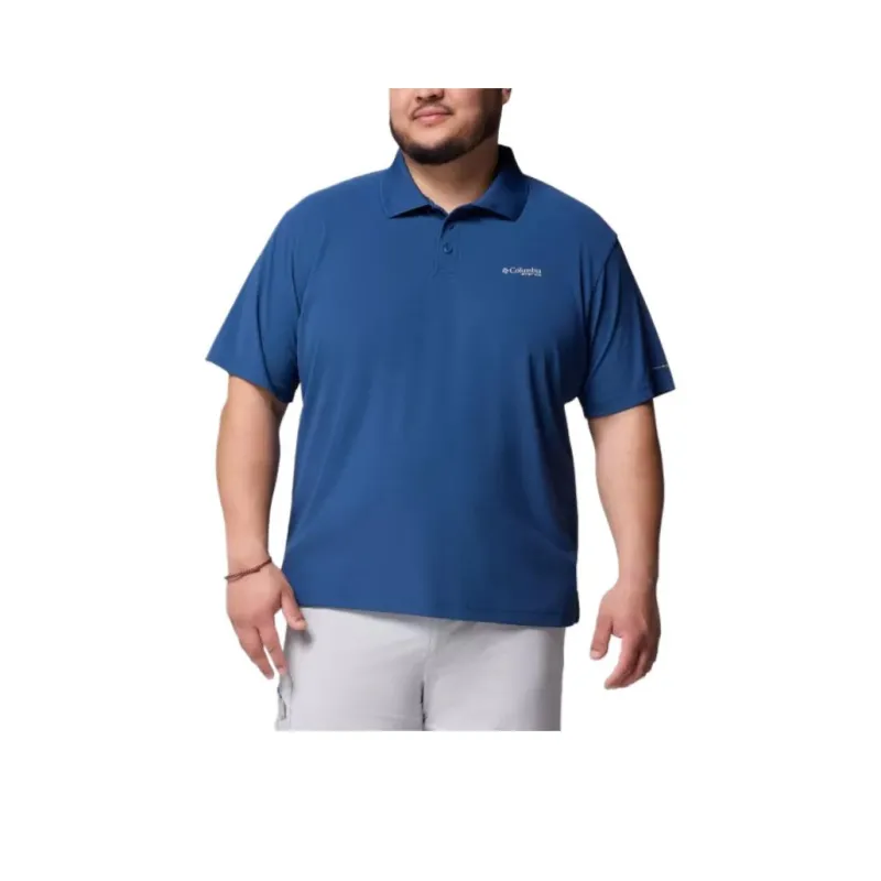Columbia PFG Freezer Shirt Men's Blue-0