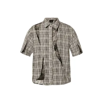 ROCAWEAR Shirt Unisex Black Plaid