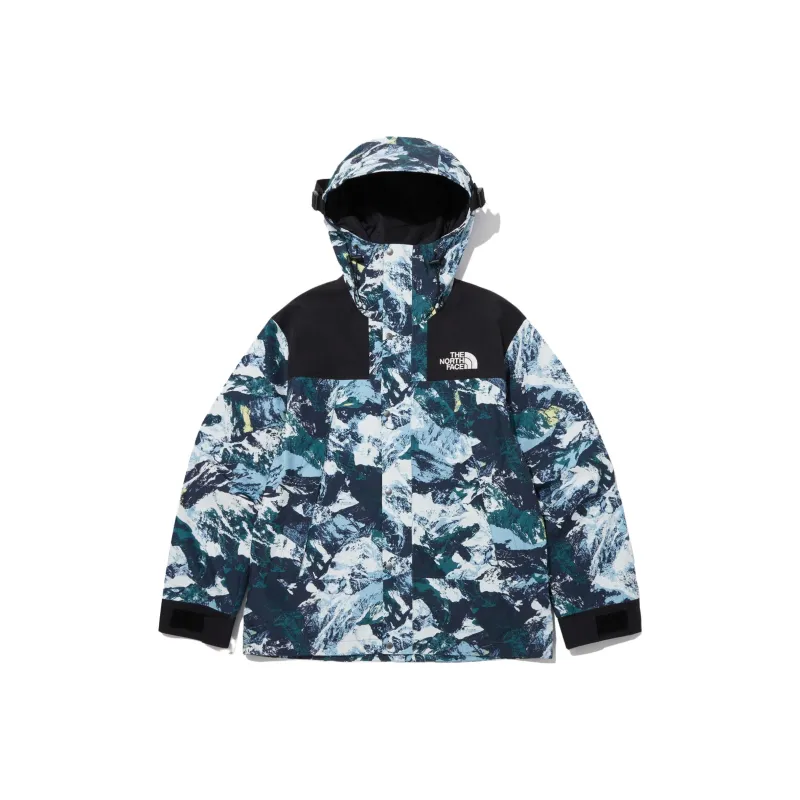 THE NORTH FACE Waterproof And Windproof Windbreaker Jacket Unisex Blue-0