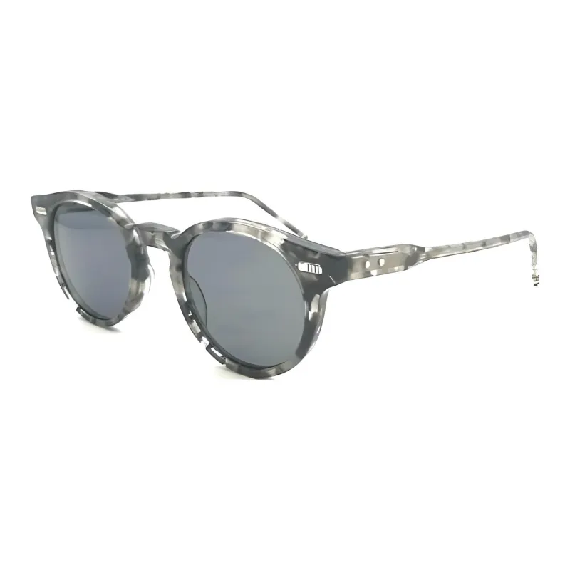 THOM BROWNE Round Frame Sunglasses-0