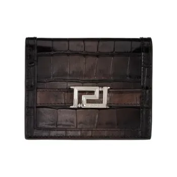 FANSIZHE Calfskin Wallet Women's Brown