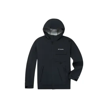 Columbia Transit Waterproof And Windproof Windbreaker Jacket Men's Black