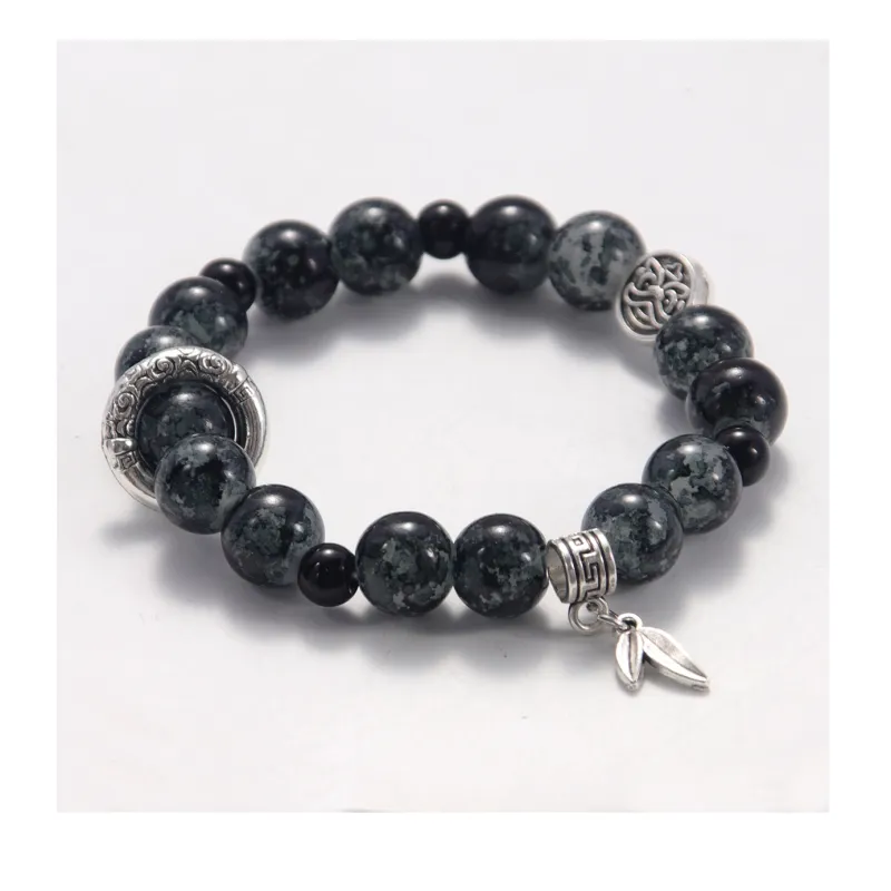 MEOBURLIY Colored Glaze Bracelets Unisex-2