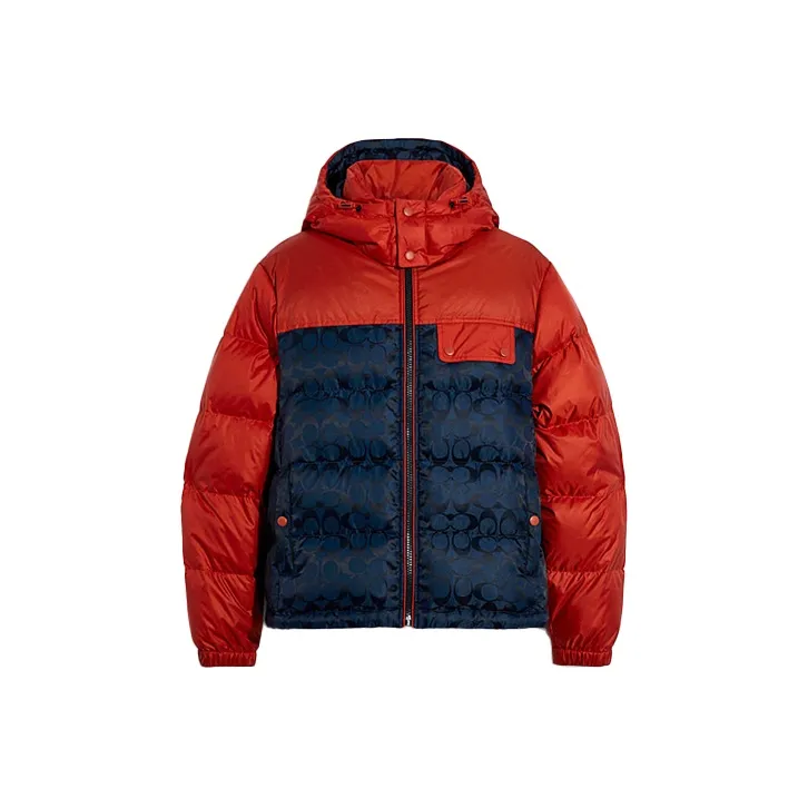 COACH Down Jacket Men's Multicolor-0
