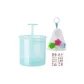 Green Foaming Cup *1+Sponge Small Flower Foaming Nets *1+Sticker