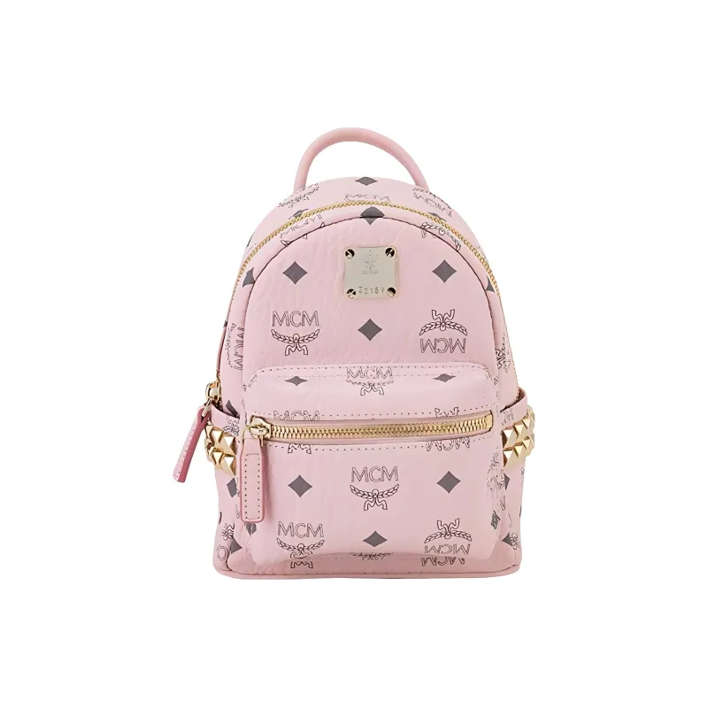 MCM Stark Visetos Backpacks-0