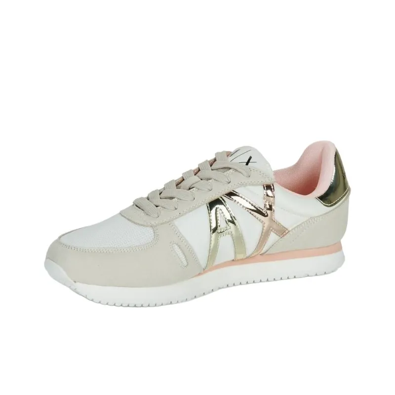ARMANI EXCHANGEAE Low Top Casual Shoes Women's Pink-2