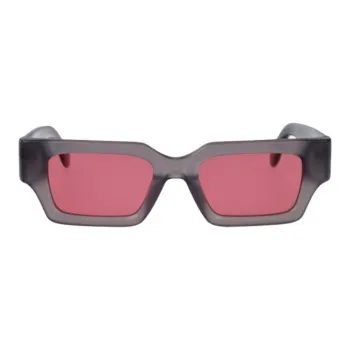 PALM ANGELS Hyde Rectangular Frame Sunglasses