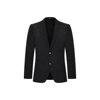 RARE Casual Suit Business Suit Men's Black