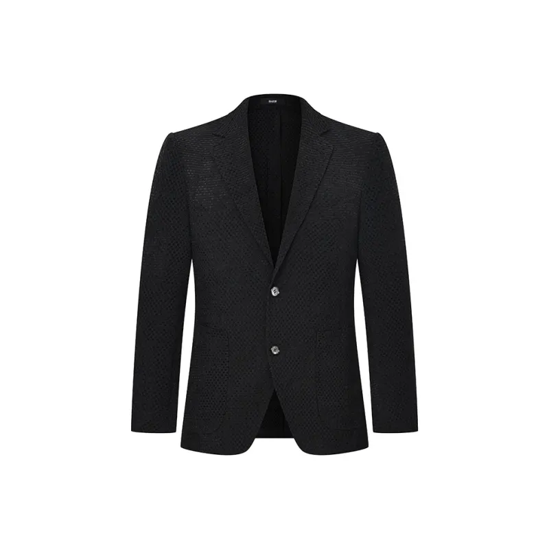 RARE Casual Suit Business Suit Men's Black-0