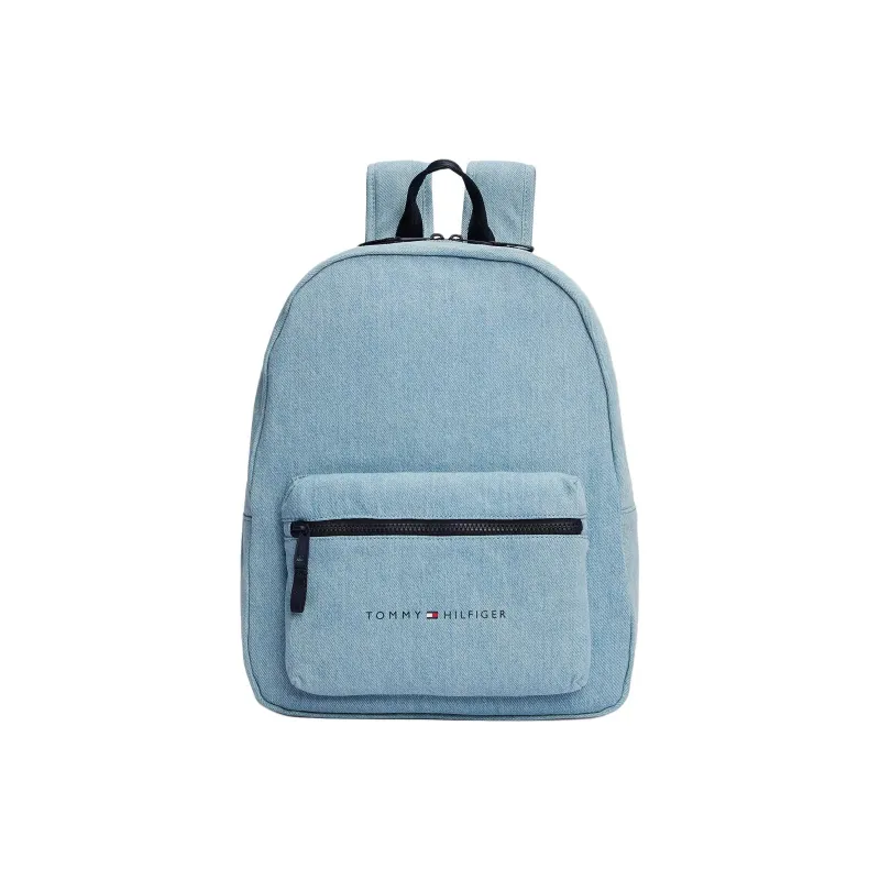 Tommy Hilfiger 100% Cotton Backpack Kids' Light Blue-0