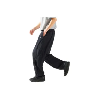 LANQI Casual Pants Unisex Black Navy Blue