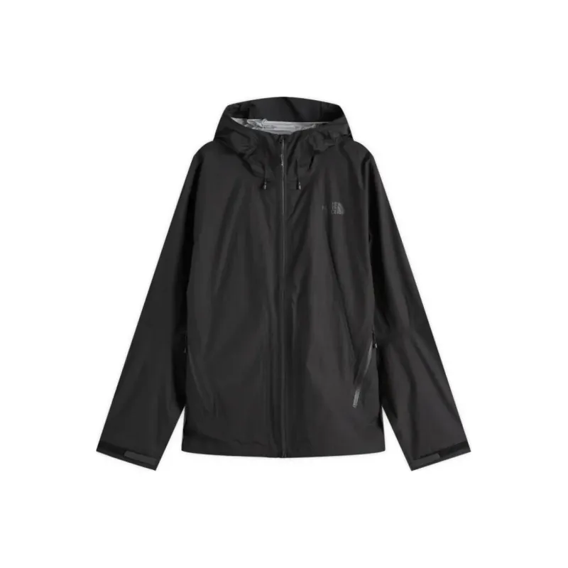 THE NORTH FACE Logo Printed Zipped Rain Jacket-0