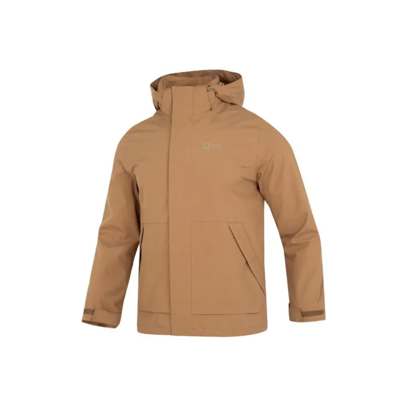 Jack Wolfskin Waterproof And Windproof Windbreaker Jacket Men's-11