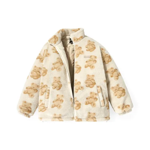 GENANX Puffer Jacket Unisex Apricot Brown
