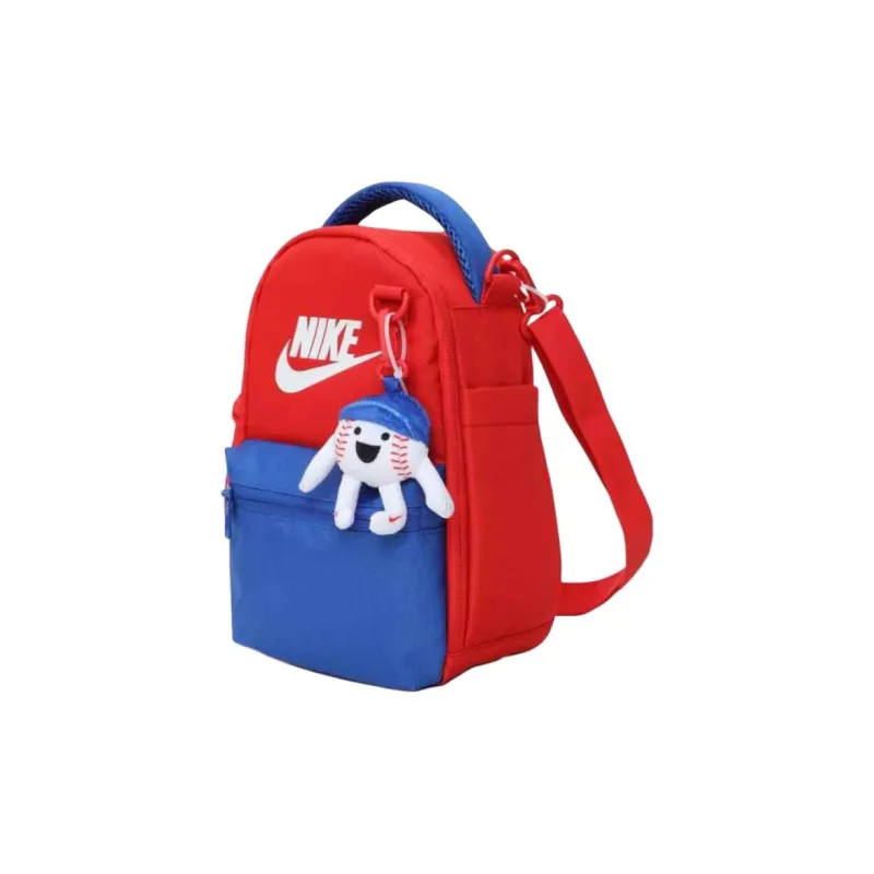 Nike Versatile Shoulder Bag, Crossbody Bag, Handbag Kids' Red & Blue-1