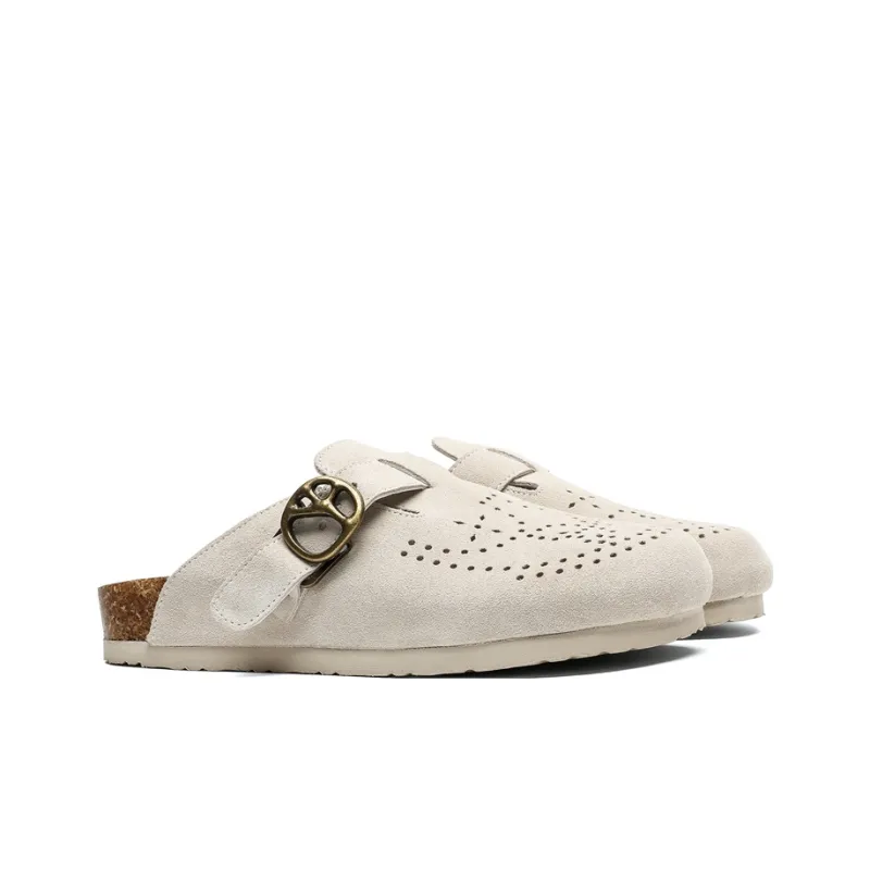 APRHE Rubber Sole Closed Toe Slippers Unisex-9